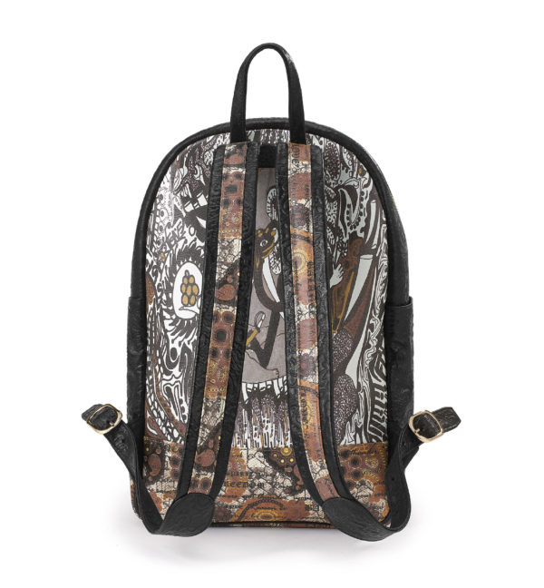 Ganesh-Fingerprint of Soul Tan Leather sport BPack