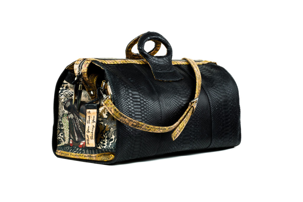 LADY TERESA BLACK DUFFEL